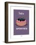 Broutch - Bon anniversaire corse-Sylvain Bichicchi-Framed Art Print