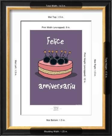 Broutch Bon Anniversaire Corse Prints Sylvain Bichicchi Allposters Com