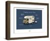 Broutch - Camping-car corse-Sylvain Bichicchi-Framed Art Print