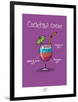 Broutch - Cocktail corse-Sylvain Bichicchi-Framed Art Print