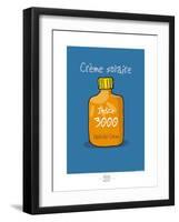 Broutch - Crème solaire corse-Sylvain Bichicchi-Framed Art Print