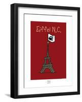 Broutch - Eiffel N.C.-Sylvain Bichicchi-Framed Art Print