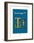 Broutch - L'île de beaux "T"-Sylvain Bichicchi-Framed Art Print