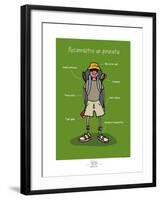 Broutch - Reconnaître un pinzutu-Sylvain Bichicchi-Framed Art Print