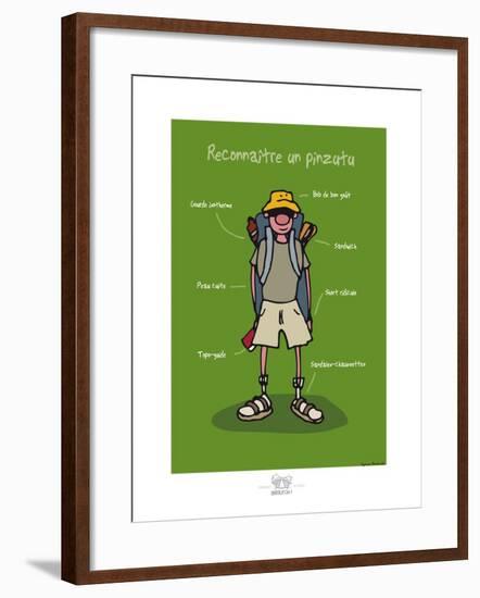 Broutch - Reconnaître un pinzutu-Sylvain Bichicchi-Framed Art Print