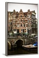 Brouwersgacht and Prinsengracht-Erin Berzel-Framed Photographic Print