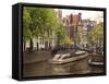 Brouwersgracht, Amsterdam, Netherlands, Europe-Amanda Hall-Framed Stretched Canvas