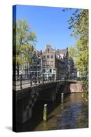 Brouwersgracht Canal, Amsterdam, Netherlands, Europe-Amanda Hall-Stretched Canvas