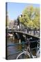 Brouwersgracht Canal, Amsterdam, Netherlands, Europe-Amanda Hall-Stretched Canvas