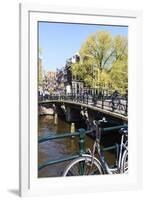 Brouwersgracht Canal, Amsterdam, Netherlands, Europe-Amanda Hall-Framed Photographic Print