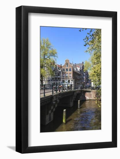 Brouwersgracht Canal, Amsterdam, Netherlands, Europe-Amanda Hall-Framed Photographic Print