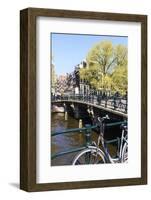 Brouwersgracht Canal, Amsterdam, Netherlands, Europe-Amanda Hall-Framed Photographic Print