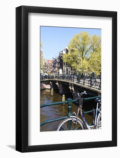 Brouwersgracht Canal, Amsterdam, Netherlands, Europe-Amanda Hall-Framed Photographic Print