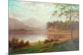 Browmill Point, Derwentwater, Cumberland-William Mellor-Mounted Giclee Print