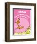 Brown Barbaloots (pink)-Theodor (Dr. Seuss) Geisel-Framed Art Print