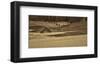 Brown Barn in the Blonde Gra-Don Schwartz-Framed Art Print