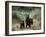 Brown Bear and Three Spring Cubs in Katmai National Park, Alaskan Peninsula, USA-Steve Kazlowski-Framed Premium Photographic Print