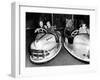 Brown Bear of Bertram Mills Circus in Bumper Cars Dodgems December 15, 1954-null-Framed Photo