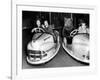 Brown Bear of Bertram Mills Circus in Bumper Cars Dodgems December 15, 1954-null-Framed Photo