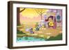 Brown Bear Stumbled from His Den - Turtle-Gary LaCoste-Framed Giclee Print