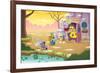 Brown Bear Stumbled from His Den - Turtle-Gary LaCoste-Framed Giclee Print