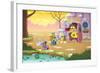 Brown Bear Stumbled from His Den - Turtle-Gary LaCoste-Framed Giclee Print