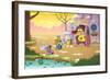 Brown Bear Stumbled from His Den - Turtle-Gary LaCoste-Framed Giclee Print