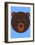 Brown Bear-null-Framed Art Print