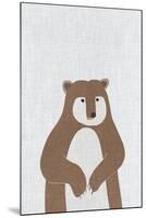 Brown Bear-Annie Bailey Art-Mounted Art Print