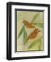 Brown Birds at Rest-Tim Nyberg-Framed Giclee Print