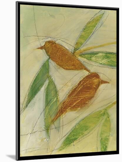 Brown Birds at Rest-Tim Nyberg-Mounted Giclee Print