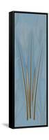 Brown Blue Palm-Albert Koetsier-Framed Stretched Canvas