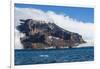 Brown Bluff huge volcanic basalt, Tabarin Peninsula, Antarctica, Polar Regions-Michael Runkel-Framed Photographic Print