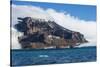 Brown Bluff huge volcanic basalt, Tabarin Peninsula, Antarctica, Polar Regions-Michael Runkel-Stretched Canvas