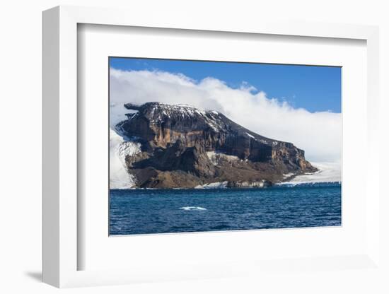 Brown Bluff huge volcanic basalt, Tabarin Peninsula, Antarctica, Polar Regions-Michael Runkel-Framed Photographic Print