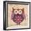 Brown Boho Owl-Hope Smith-Framed Art Print