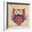 Brown Boho Owl-Hope Smith-Framed Art Print