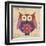 Brown Boho Owl-Hope Smith-Framed Art Print