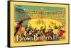 Brown Brothers Bicycles-J. Muntanya-Framed Stretched Canvas