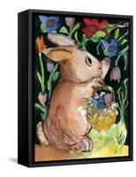 Brown Bunny-sylvia pimental-Framed Stretched Canvas