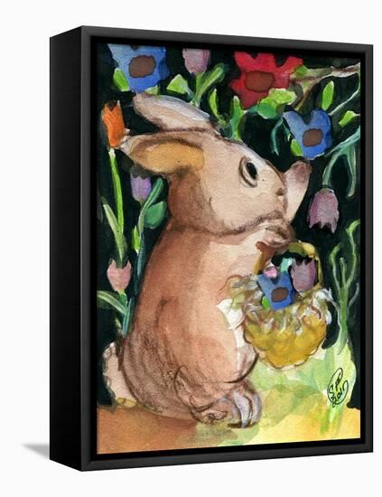 Brown Bunny-sylvia pimental-Framed Stretched Canvas