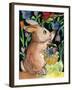 Brown Bunny-sylvia pimental-Framed Art Print