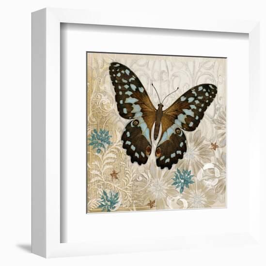 Brown Butterfly-Alan Hopfensperger-Framed Art Print