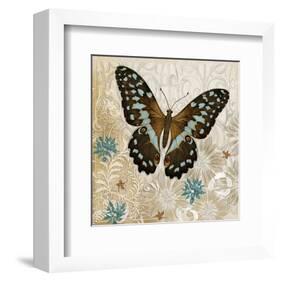 Brown Butterfly-Alan Hopfensperger-Framed Art Print