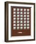 Brown Coffee Poster-NaxArt-Framed Art Print