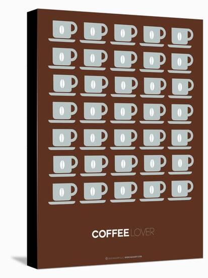 Brown Coffee Poster-NaxArt-Stretched Canvas