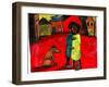 Brown Dog, 2004,-Gigi Sudbury-Framed Giclee Print