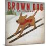 Brown Dog Ski Co-Ryan Fowler-Mounted Art Print