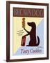 Brown Dog Tasty Cookies-Ken Bailey-Framed Premium Giclee Print