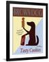 Brown Dog Tasty Cookies-Ken Bailey-Framed Premium Giclee Print